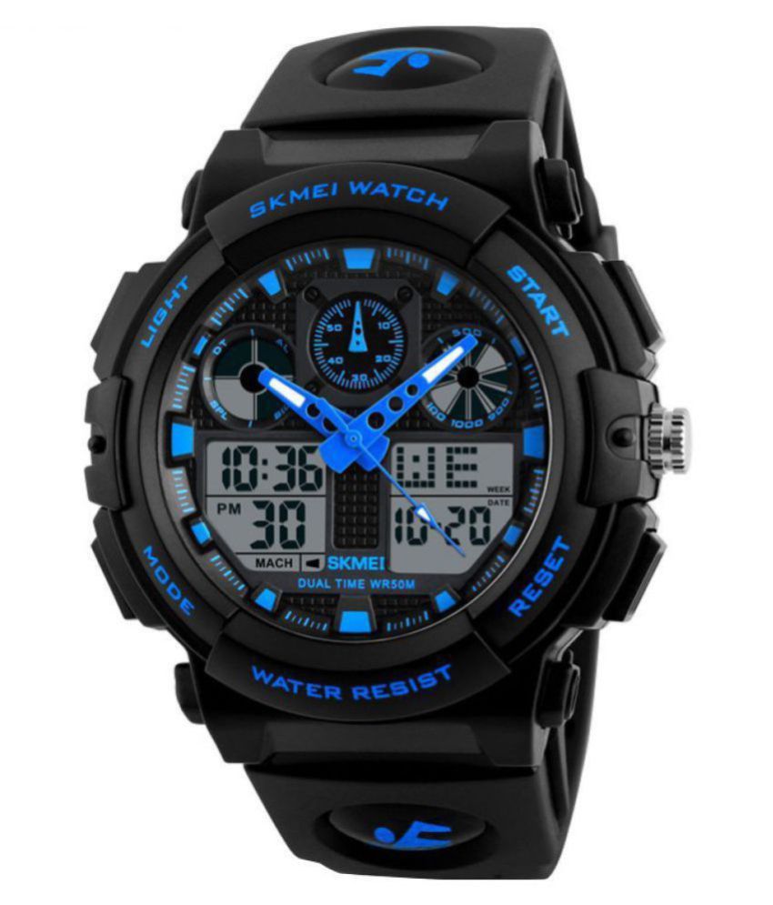 Skmei Sport S Shock Resin Analog Digital Men S Watch Buy Skmei Sport