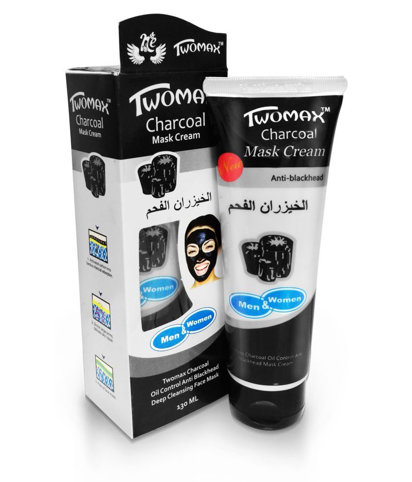 Twomax Charcoal And Mg5 Hair Wax Face Mask Masks 125 Ml Pack Of 2