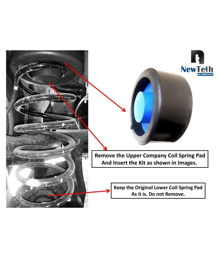 Maruti Suzuki Ignis Ground Clearance Kit (Fits Above Rear Coil