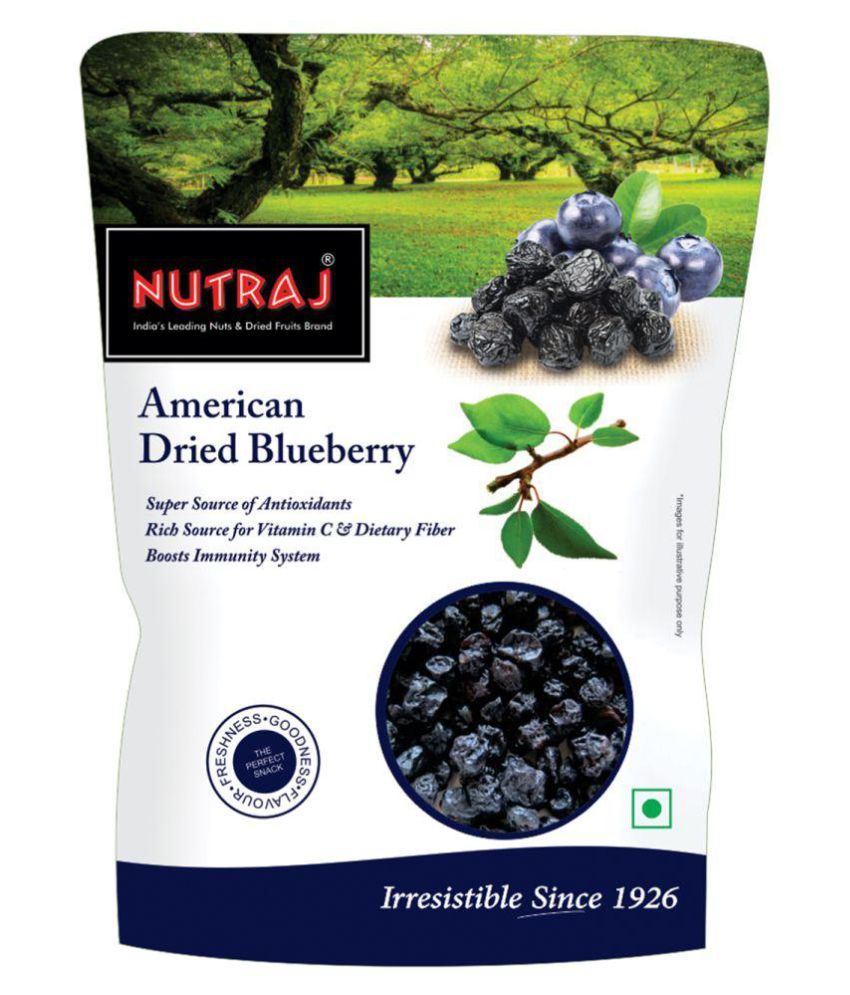 Nutraj Dried American Blueberries 200g Buy Nutraj Dried American