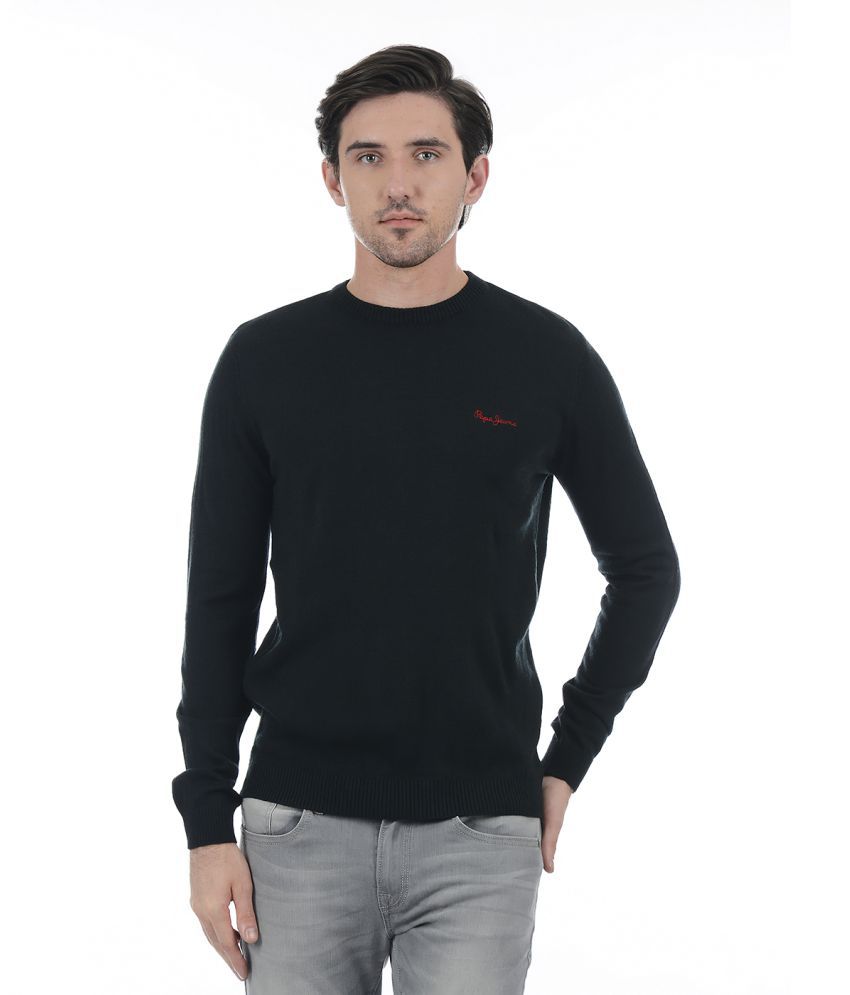 Pepe Jeans Grey Round Neck Sweater - Buy Pepe Jeans Grey Round Neck ...