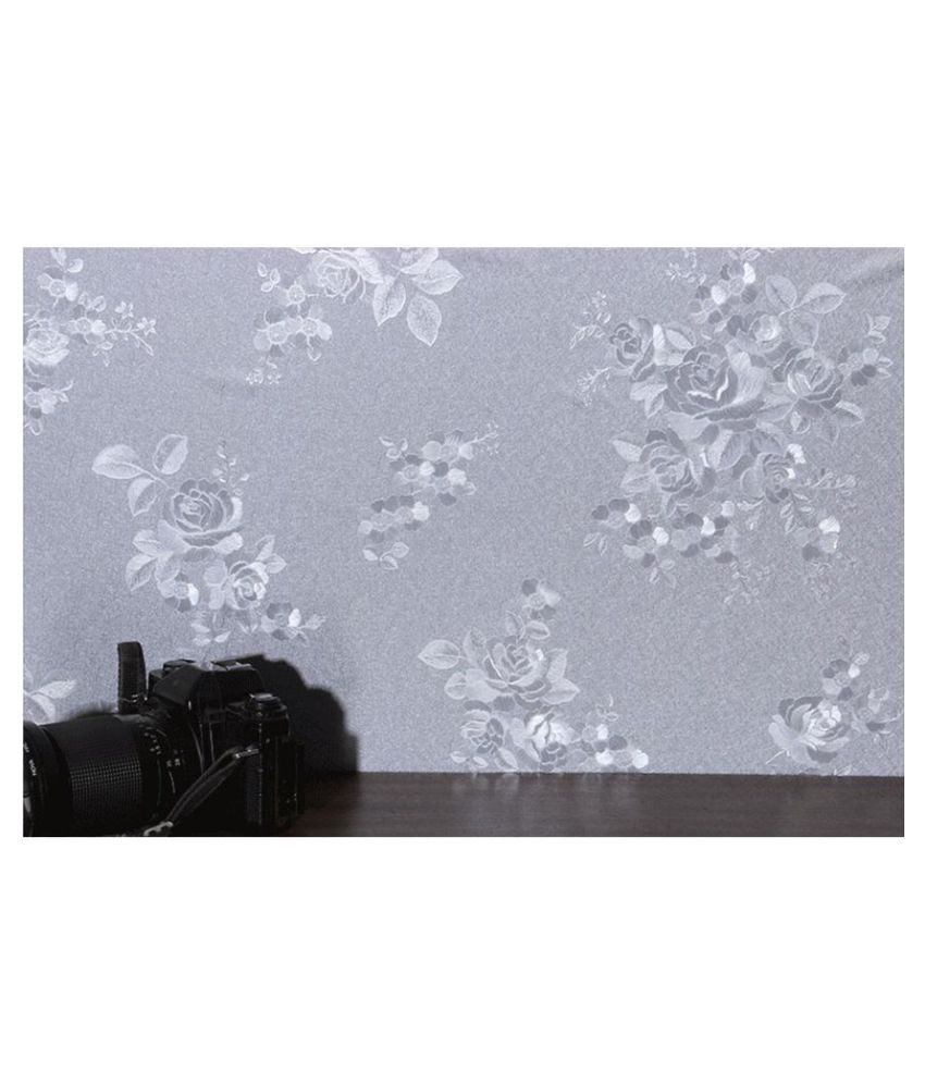 WolTop Wall Stickers Wallpaper Rose Flowers Self Adhesive Floral