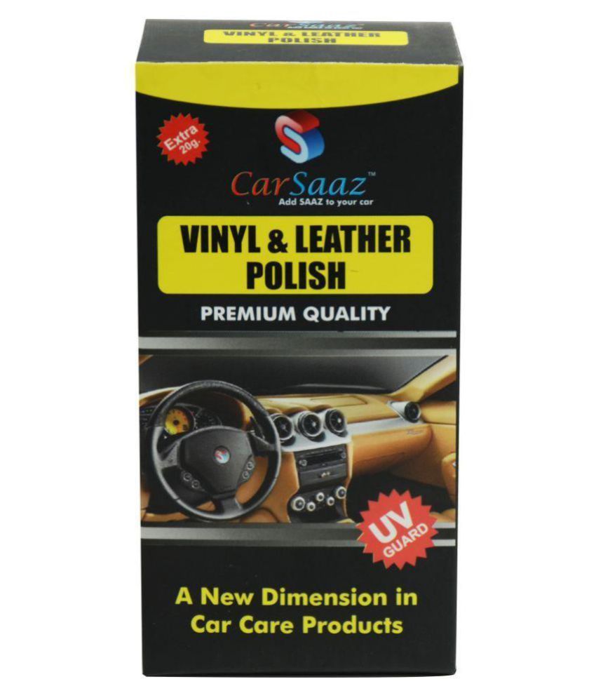 CarSaaz Vinyl & Leather Polish (145 ML) Buy CarSaaz Vinyl & Leather