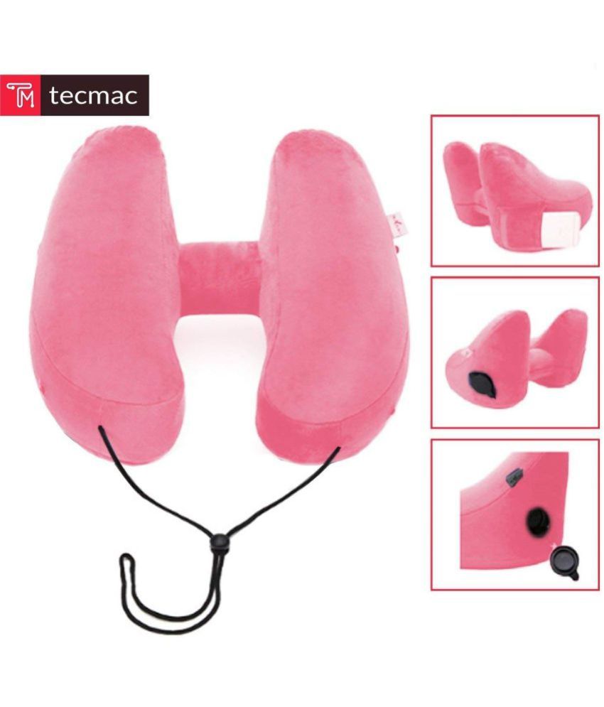 TecMac Pink Travel Pillow Buy TecMac Pink Travel Pillow Online at Low