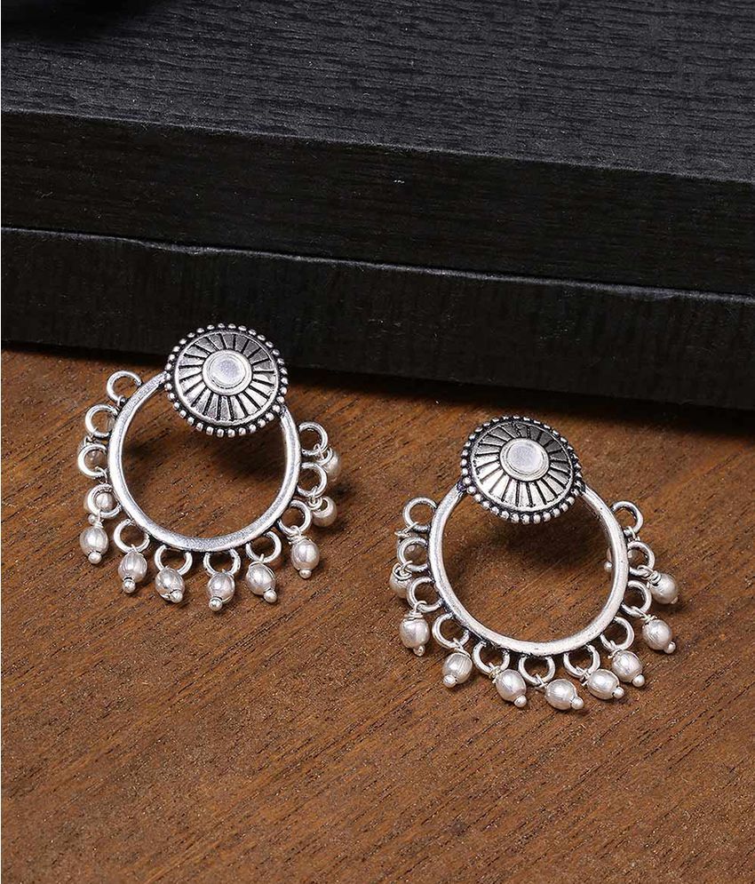 Voylla silver earrings Clearance