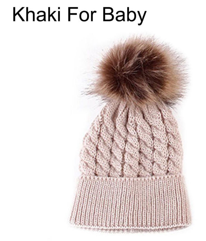 Cute Kids Baby Boys Girls Mom Hat Set 