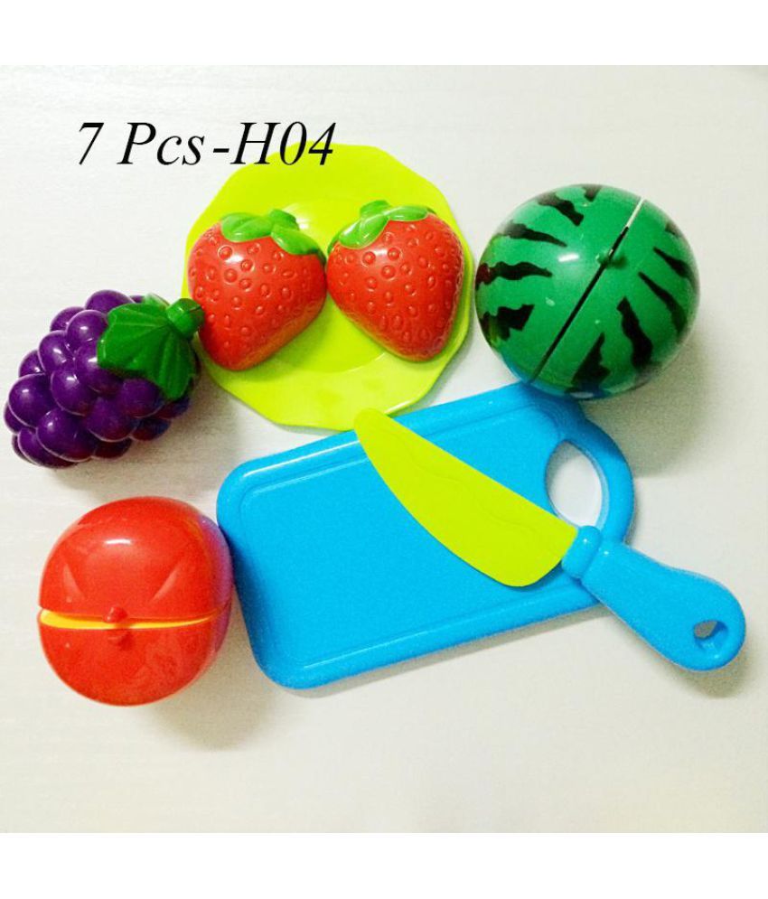 Cut Food Fruits And Vegetables Mushrooms Pretend Play Toys For Children Kids new 
