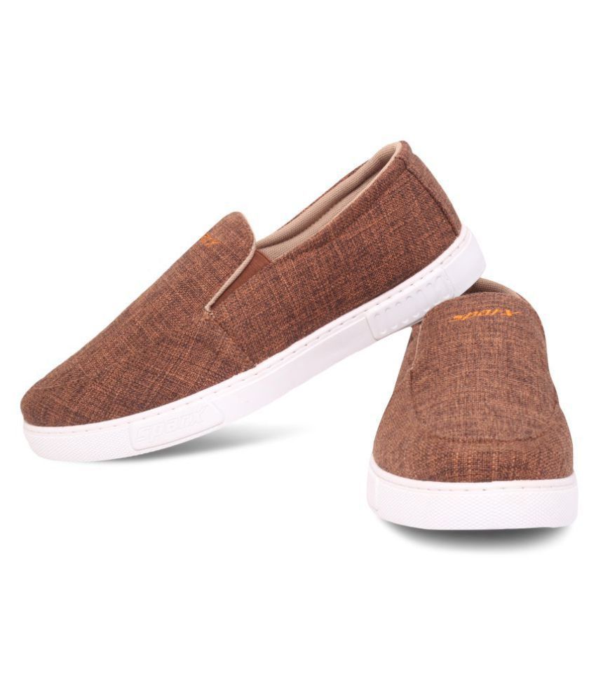 sparx leather loafers