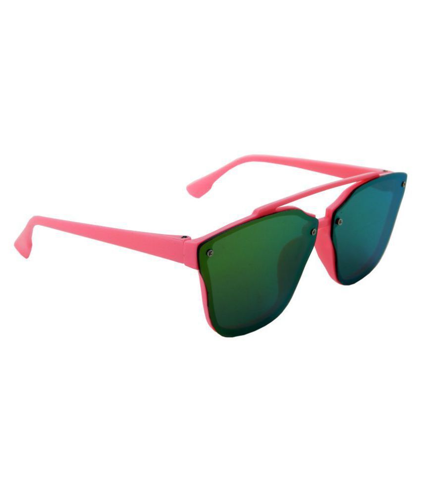 Buy ELS Kids Mirrored Sunglass, Boys & Girls Trendy Brow Bar ShadesZP