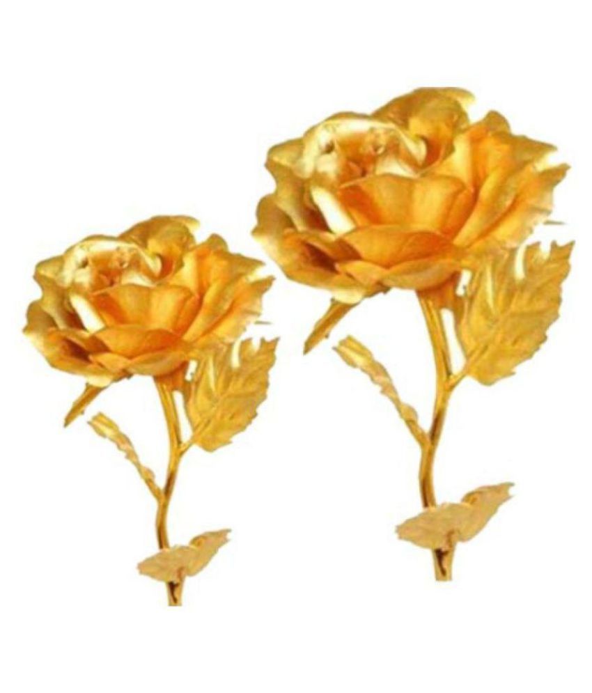 Priyankish Rose Gold Artificial Stems Pack of 2 Buy Priyankish Rose