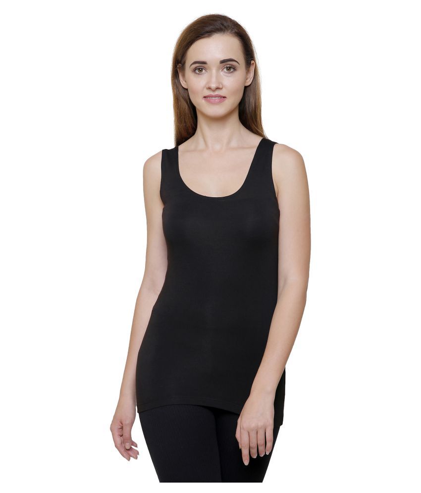     			Ayaki Cotton Blend Topwear - Black