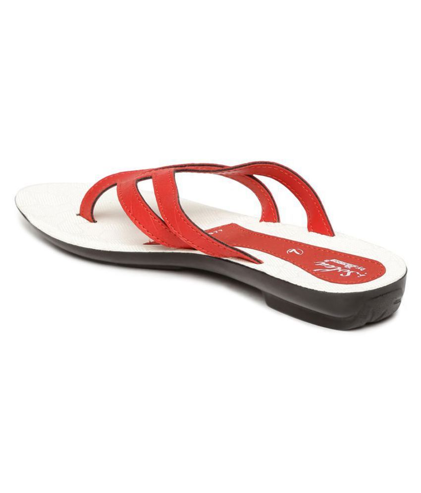 paragon red and black slippers