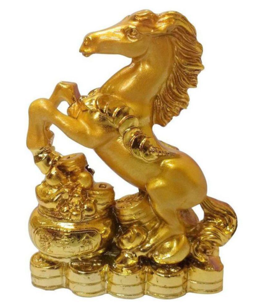     			Shayana Creation Fengshui Horse with Wealth Pot