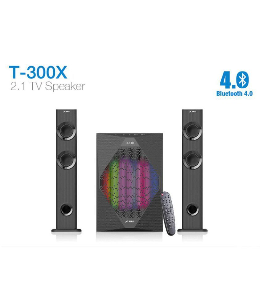 Buy F&D T300X Tower Speakers Black Online at Best Price in India