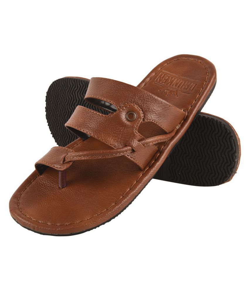 tan smoking slippers