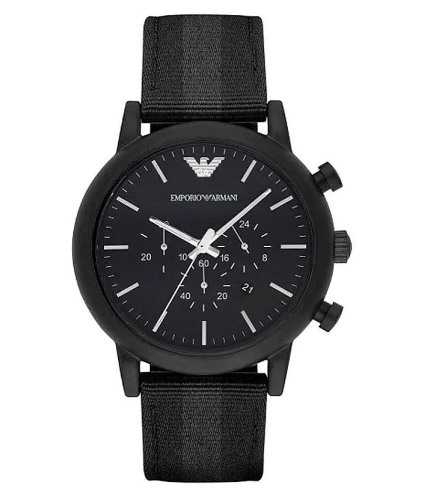 Emporio Armani AR 1948 Nylon Chronograph Men s Watch Buy Emporio