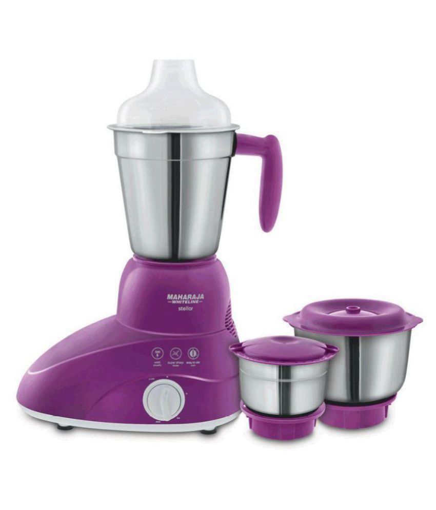 Maharaja Whiteline Stealler 500 Watt 3 Jar Mixer Grinder Price in India