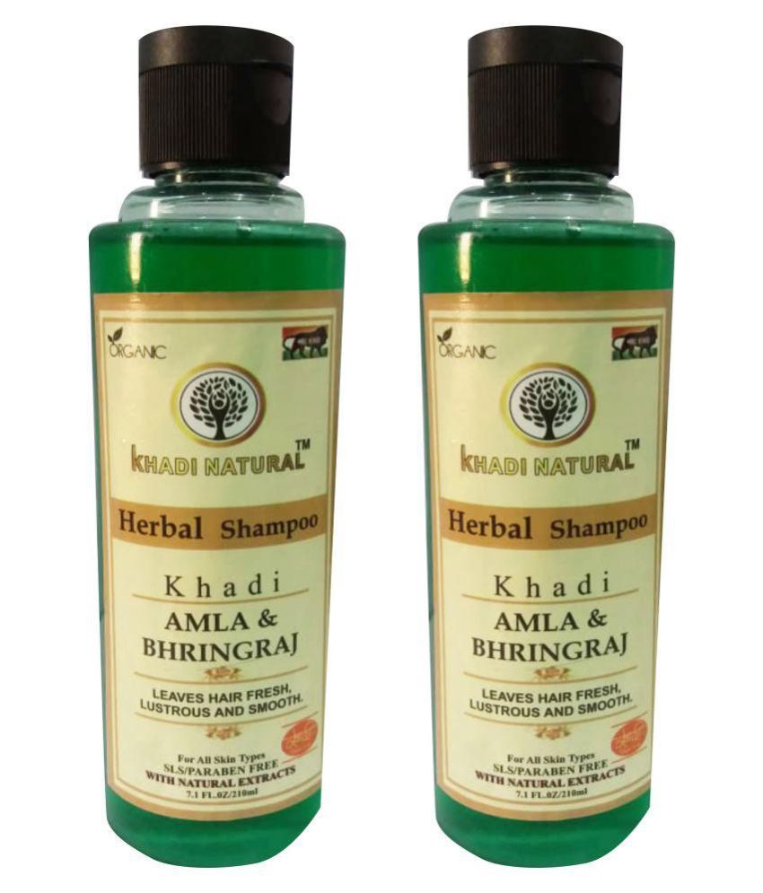 Khadi Herbal Amla And Bhringraj Shampoo