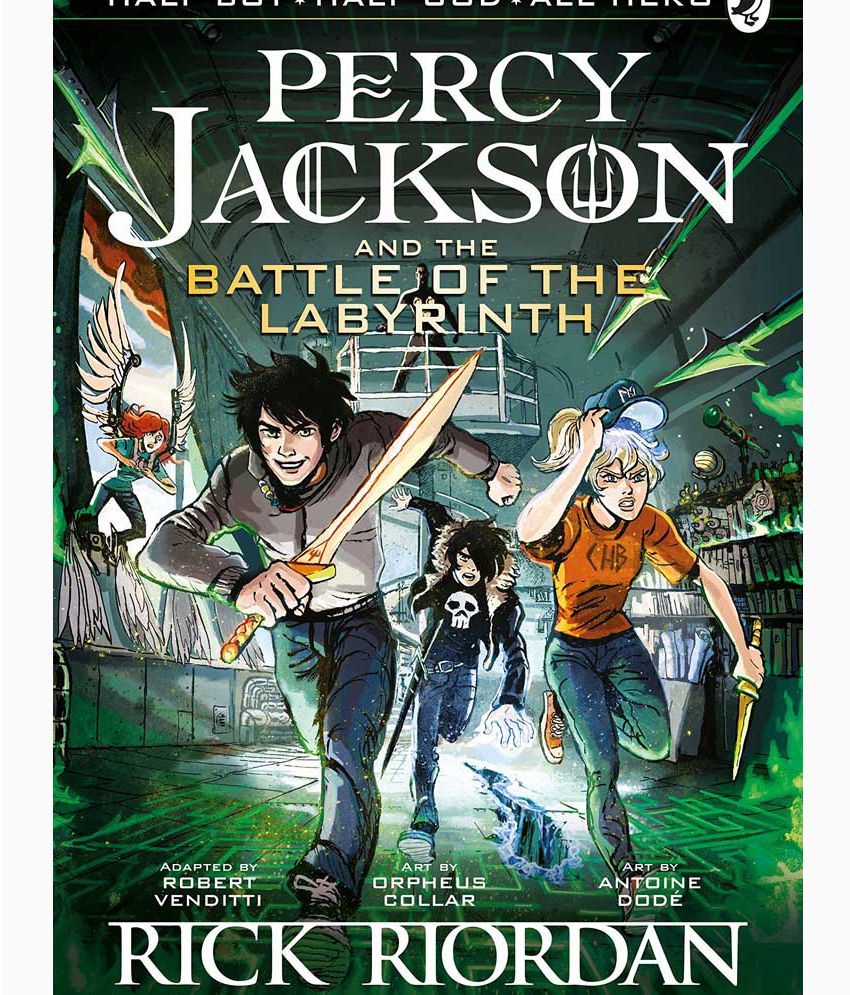     			The Battle of the Labyrinth: The Graphic Novel (Percy Jackson Book 4) (Percy Jackson 4)