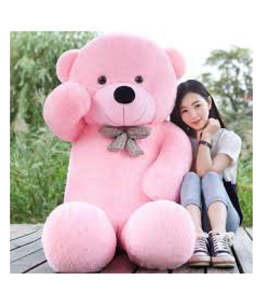teddy bear 6 feet pink