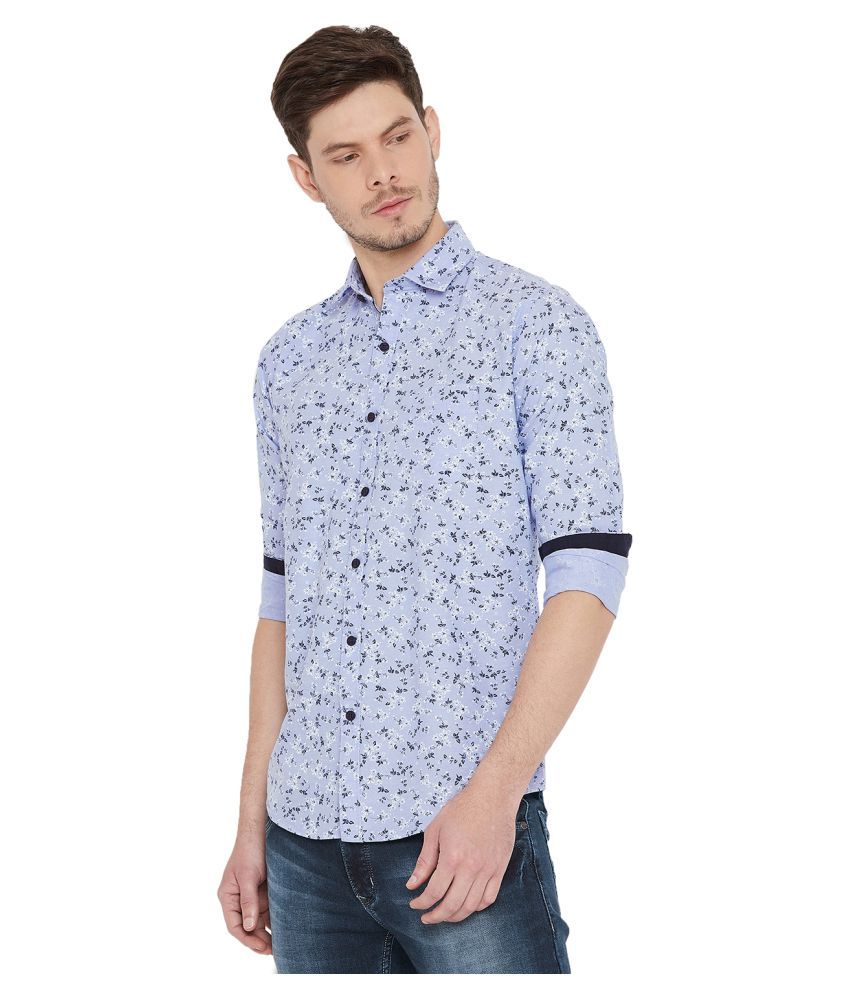 Duke Cotton Blend Shirt - Buy Duke Cotton Blend Shirt Online at Best ...
