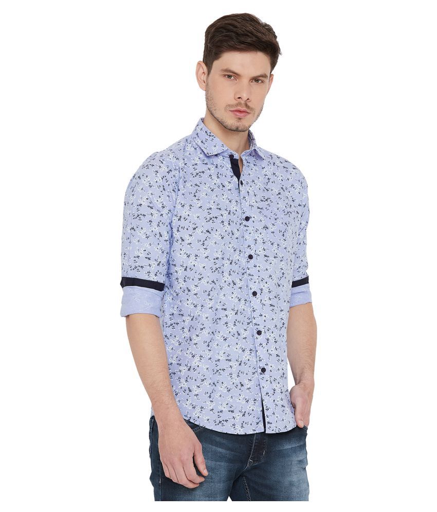 Duke Cotton Blend Shirt - Buy Duke Cotton Blend Shirt Online at Best ...