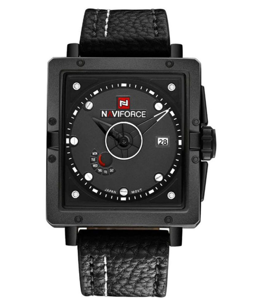 naviforce watch leather