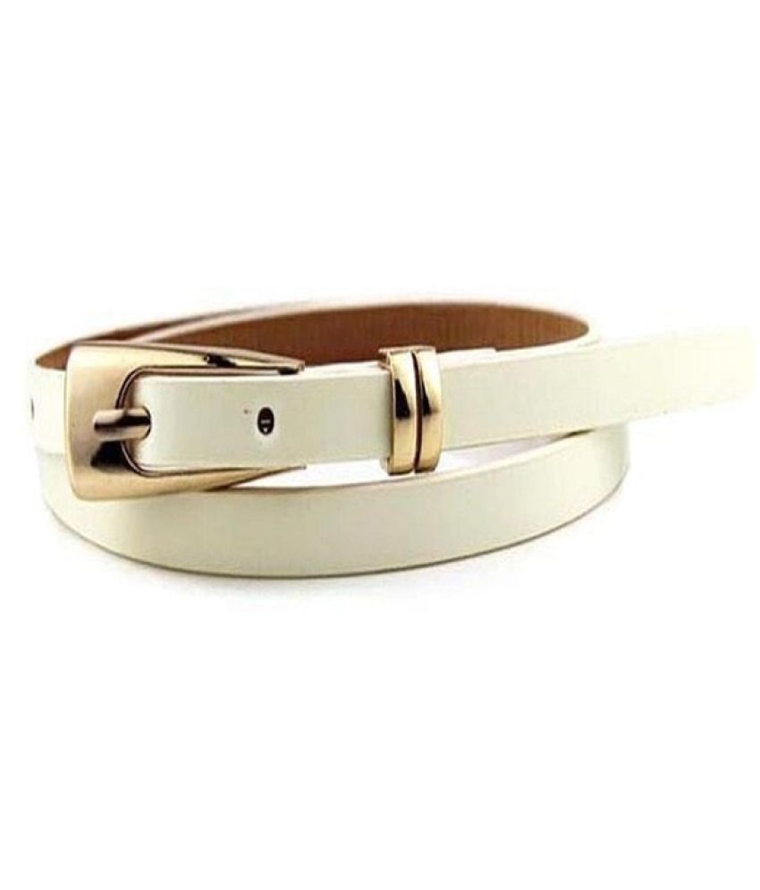 white leather belt wow