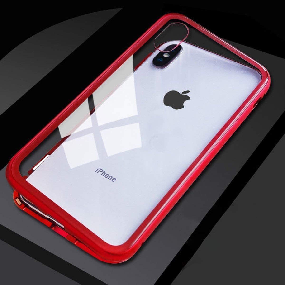 Apple iPhone XR Cover Case YGS Red Original Metal