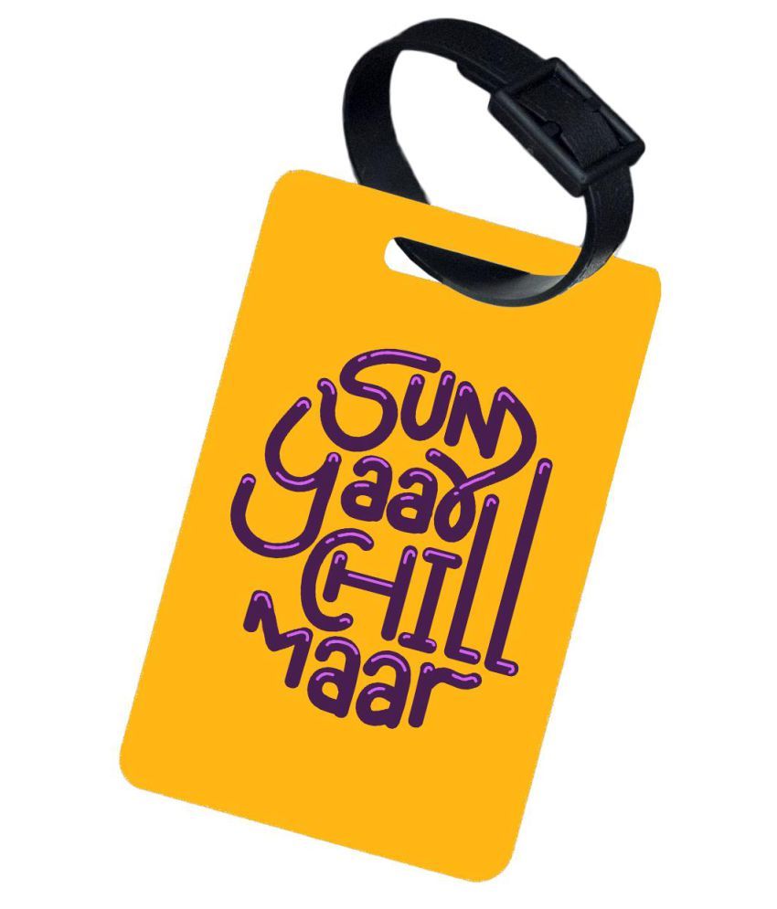 The Crazy Me Luggage Tag Buy The Crazy Me Luggage Tag Online at Low