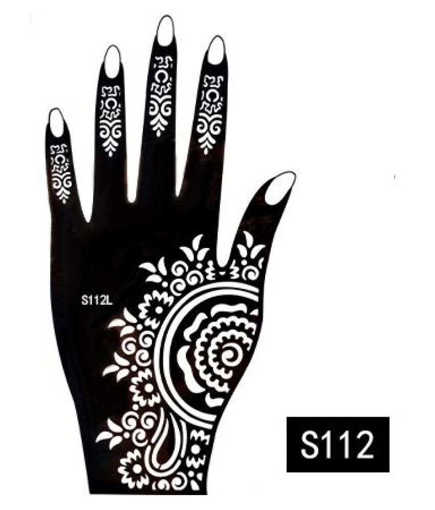 henna tattoo stencils indian templates airbrush lace flower hand foot wrist temporarytattoo stencil buy henna tattoo stencils indian templates airbrush lace flower hand foot wrist temporarytattoo stencil at best prices in india
