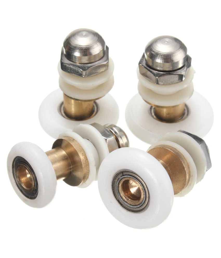 Buy Partiality Shower Door Roller Runners Wheels Pulley Brass Diameter ...