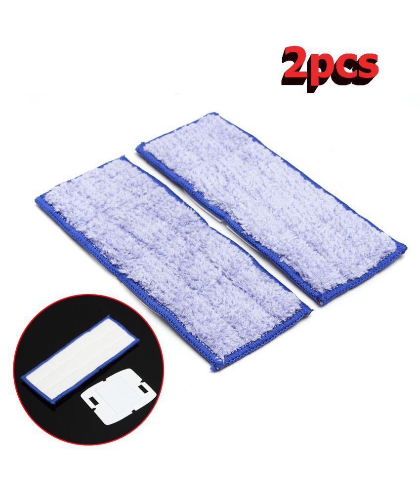 Buy 2Pcs Washable Reusable Wet & Dry Damp Mopping Pads For iRobot ...