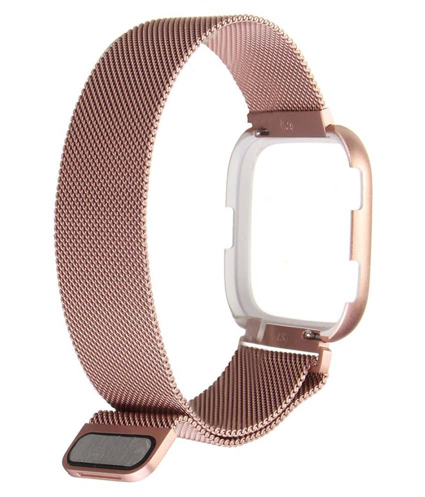 Gheper Metallarmband Für Fitbit Versa 4/3 & Sense – Edelstahl, Verstellbar, Einfache Montage