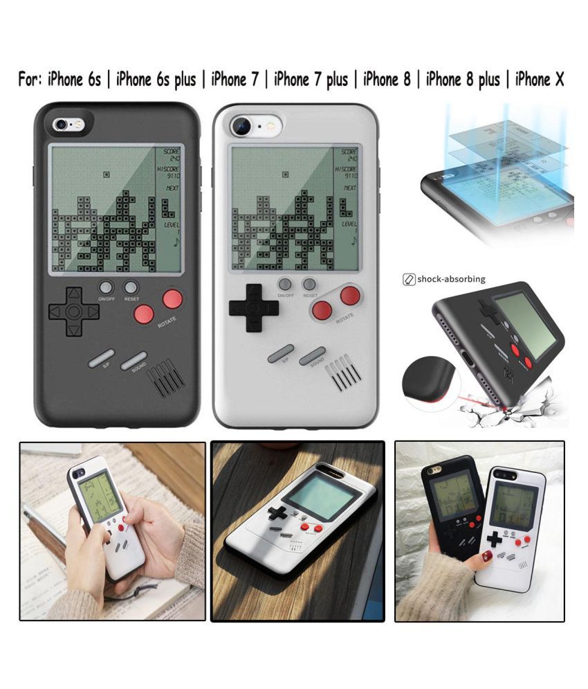 Sprint Retro Tetris Game Boy Blokus Console Case Cover For iPhone 6 7 8 X:  Buy Sprint Retro Tetris Game Boy Blokus Console Case Cover For iPhone 6 7 8  X Online at Low Price - Snapdeal