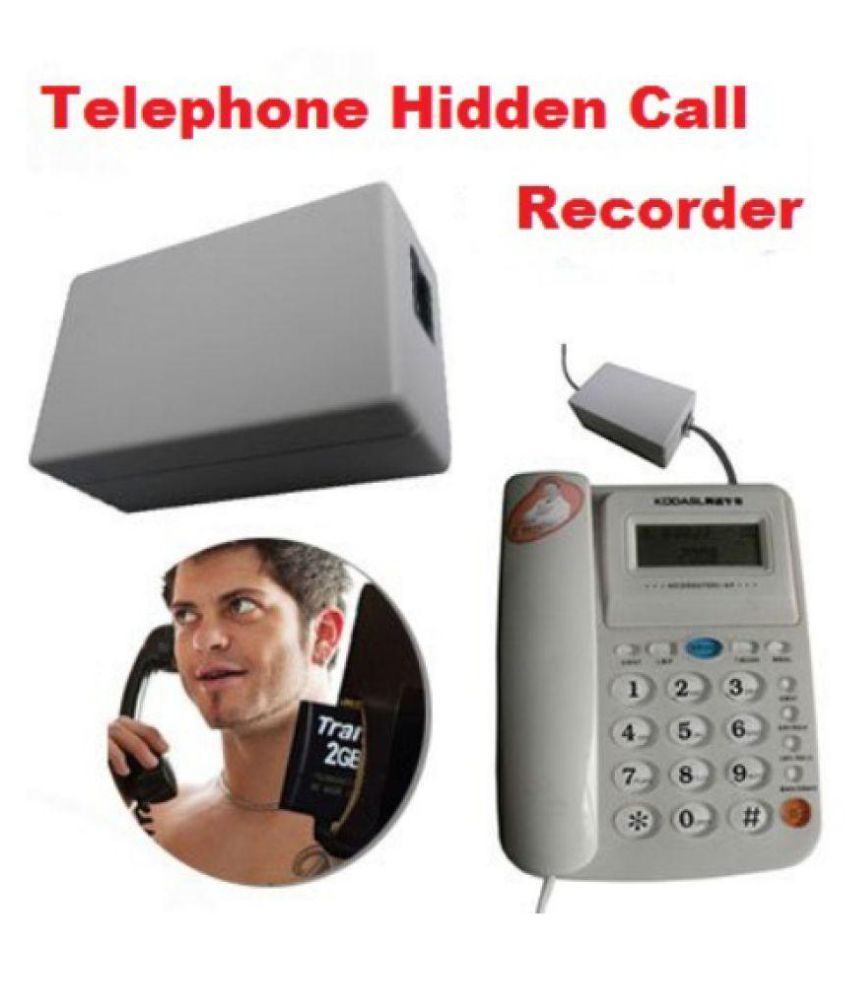pamworld Landline Phone Call Hidden Recorder Button Spy Product Price