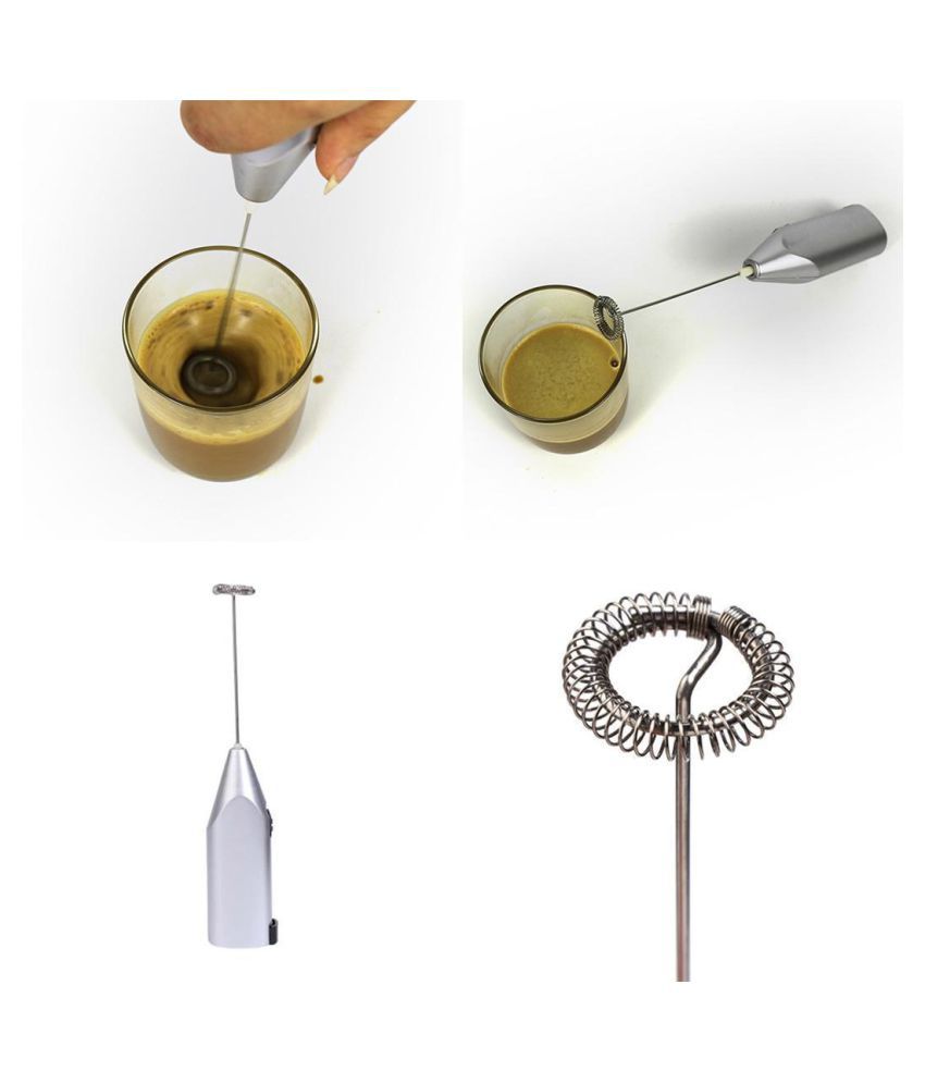 Mini Hand Electric Milk Shaker Egg Beater Coffee Blender Mixture