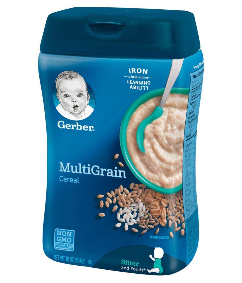 Gerber Multigrain Infant Cereal for 6 Months + ( 227 gm ): Buy Gerber