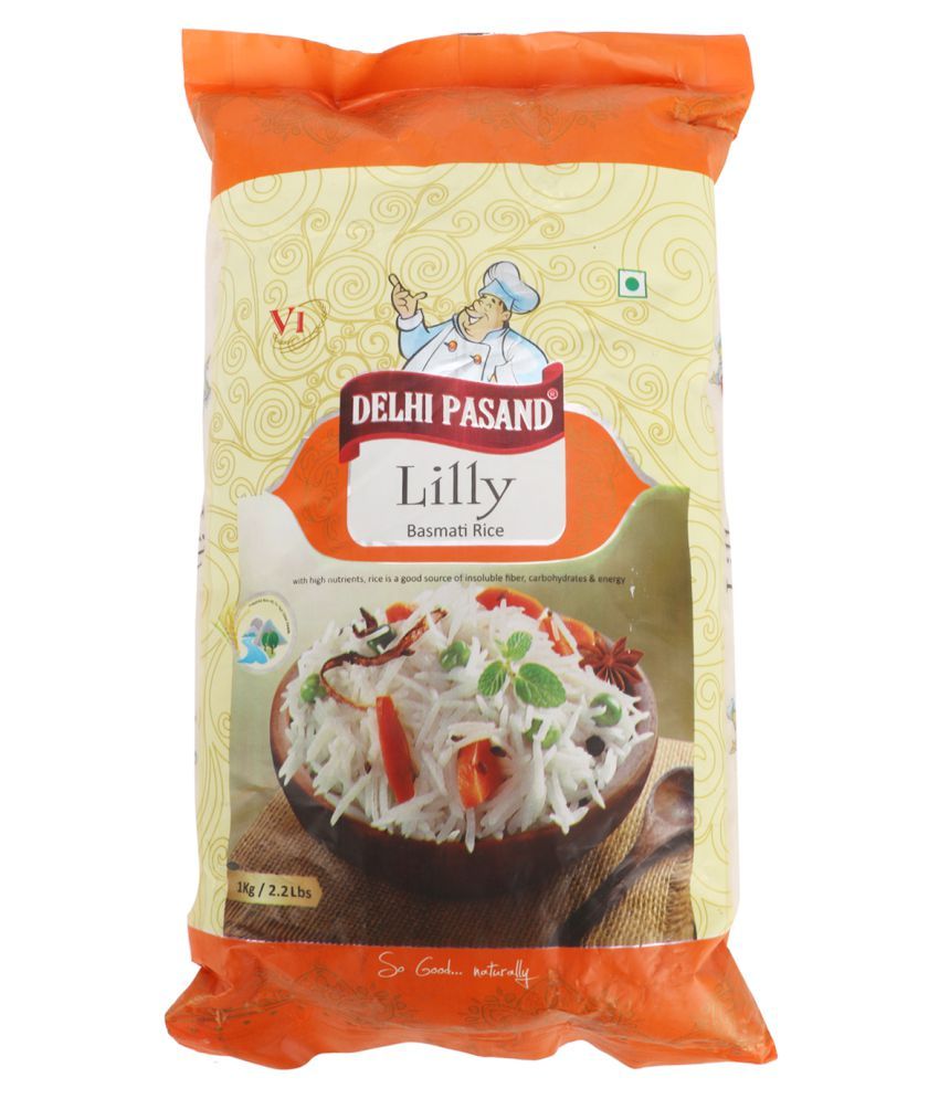 Delhi Pasand Lilly Parboiled Basmati Rice 5 kg Pack of 5 Buy Delhi