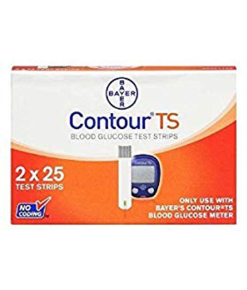 50 Strips For Bayer Contour TS Expiry: December 2019: Buy ...