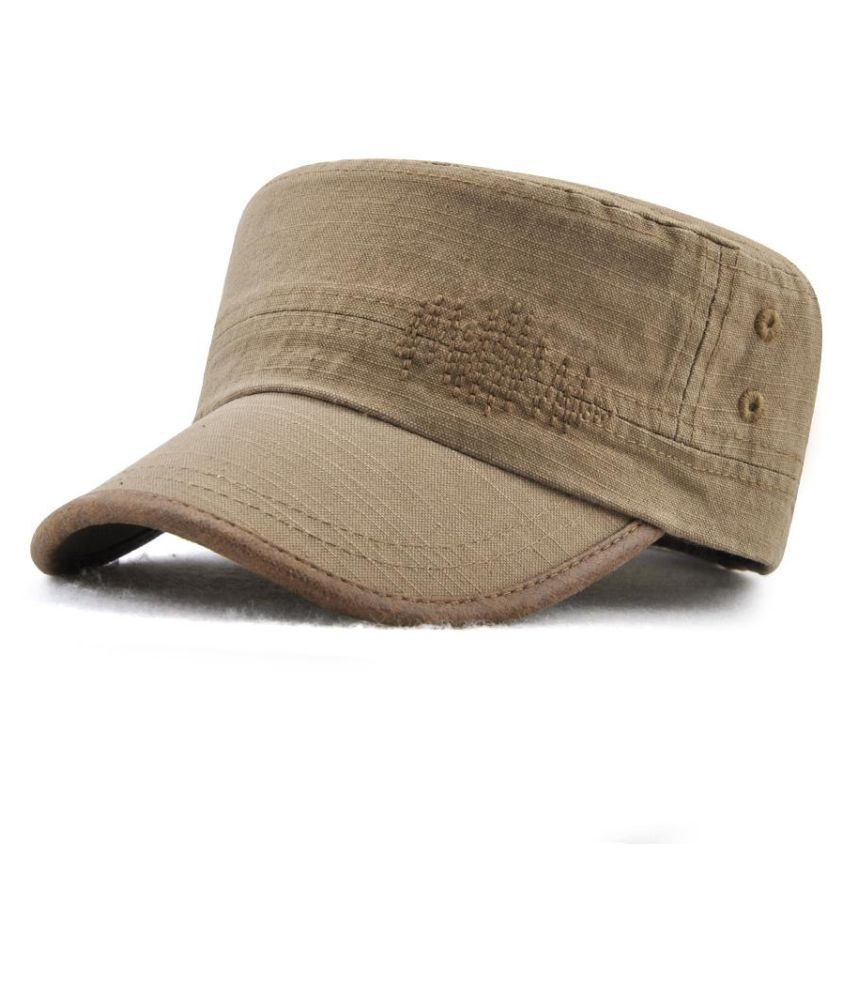 kwaliteit Nodig hebben veteraan Mens Cotton Vintage Beret Caps Newsboy Buckle Adjustable Casual Outdoors  Peaked Hat: Buy Online at Low Price in India - Snapdeal