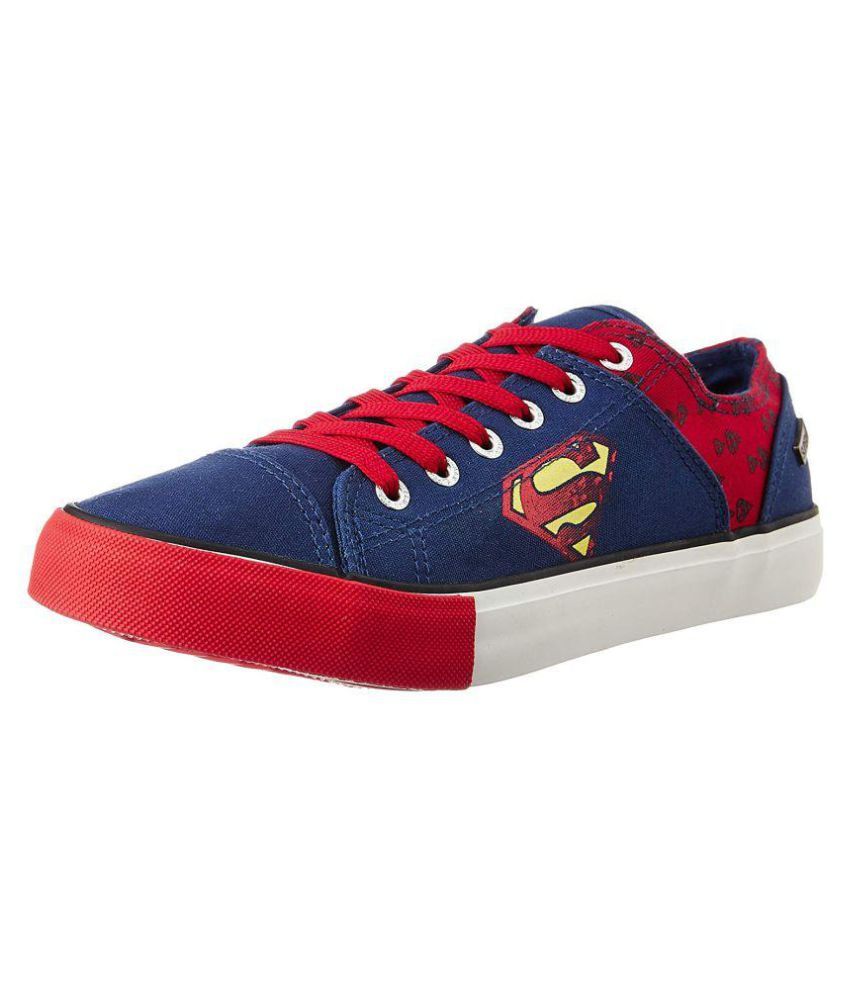 Superman Blue Casual Shoes - Buy Superman Blue Casual Shoes Online at ...