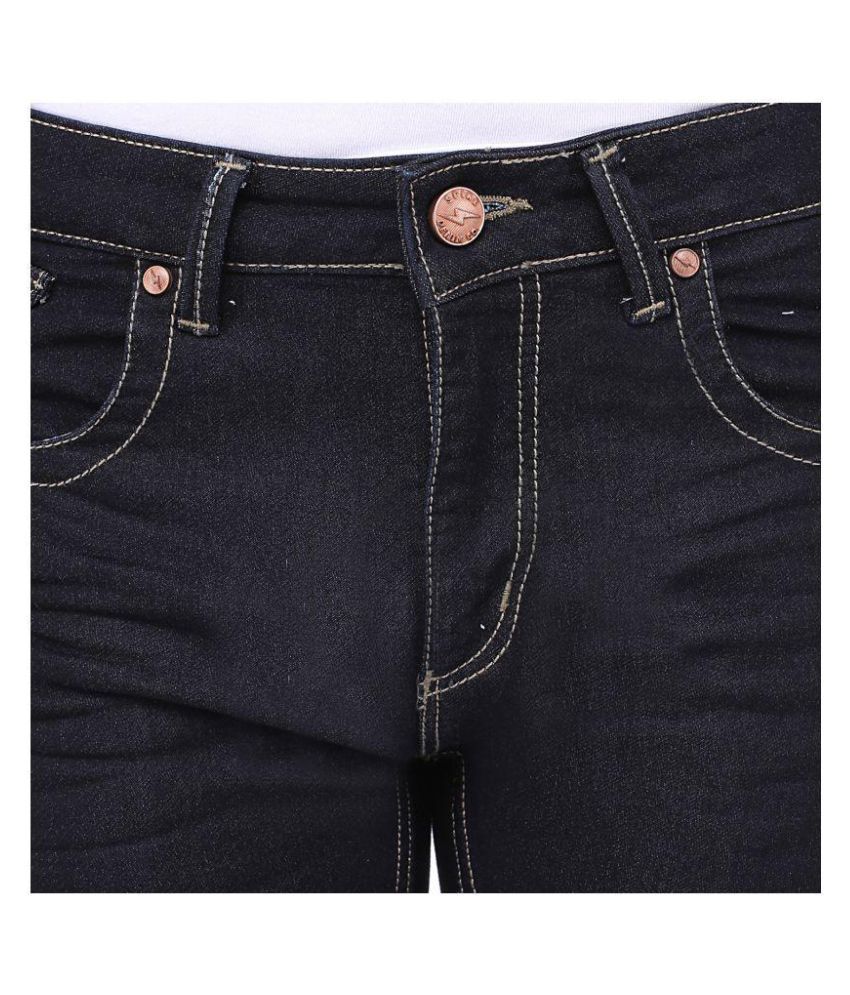 dark blue slim jeans
