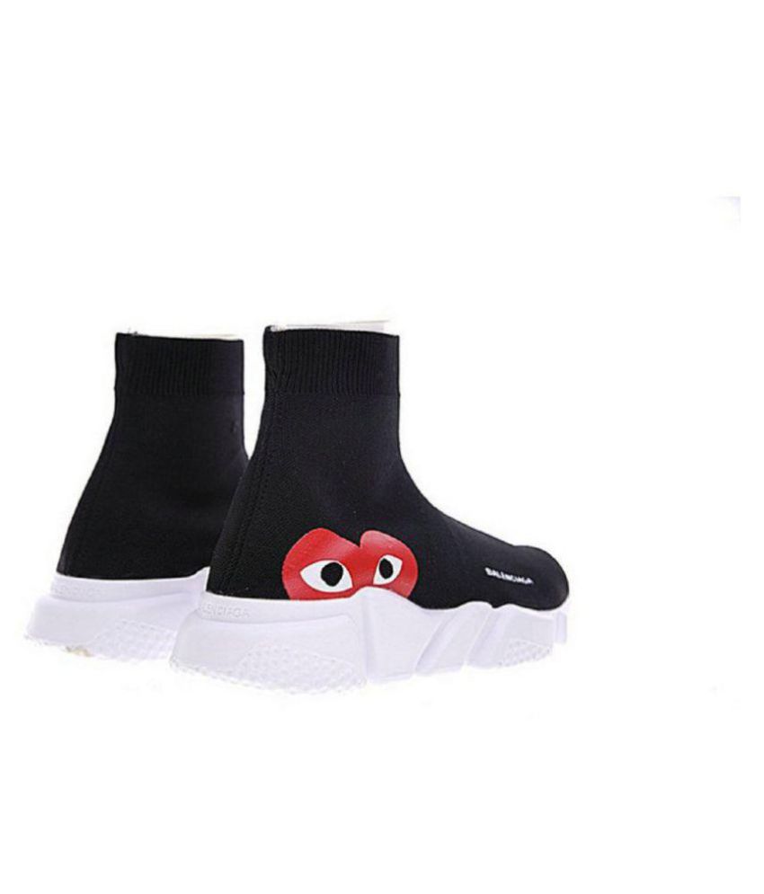 Balenciaga X CDG Limited edition Running Shoes Black: Buy Online at Best  Price on Snapdeal