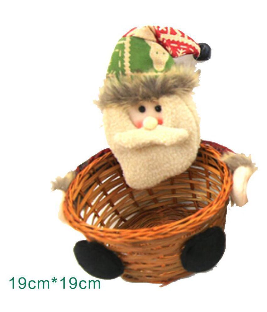 Christmas Candy Storage Gift Basket Candies Boxes Home Party