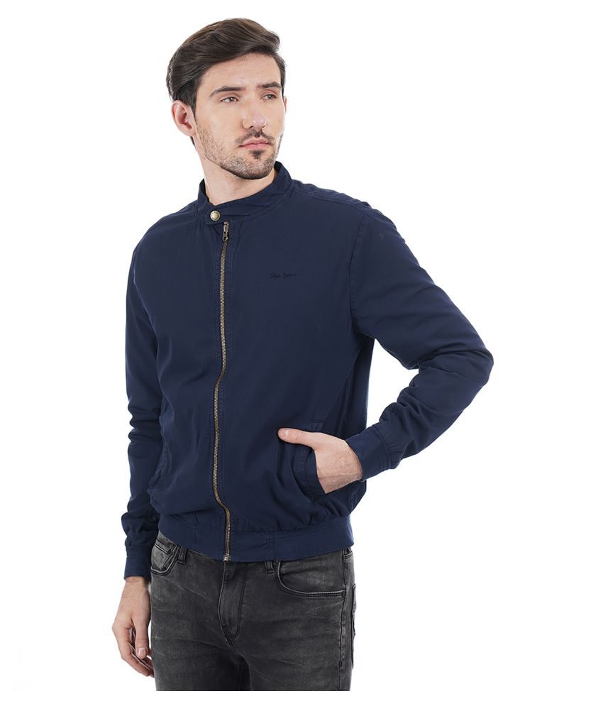 Pepe Jeans Navy Casual Jacket - Buy Pepe Jeans Navy Casual Jacket ...