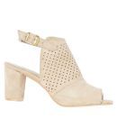 MARC LOIRE Beige Block Heels