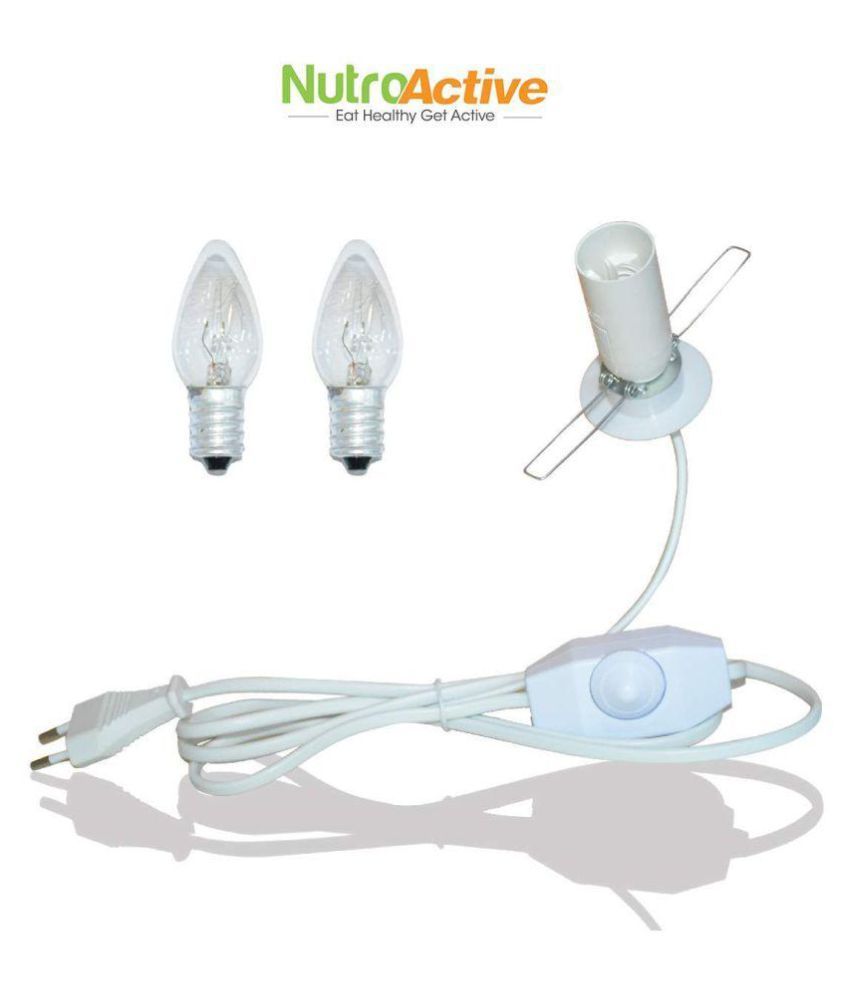 Nutroactive Himalayan Salt Lamp Cord Dimmer Switch 2 Metal Table Nutroactive Himalayan Salt Lamp Cord Dimmer Switch 2 Metal Table Pack Of 1