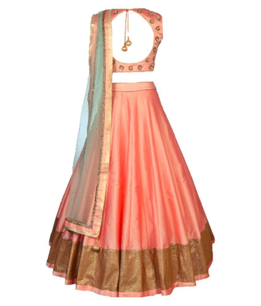 simple lengha choli
