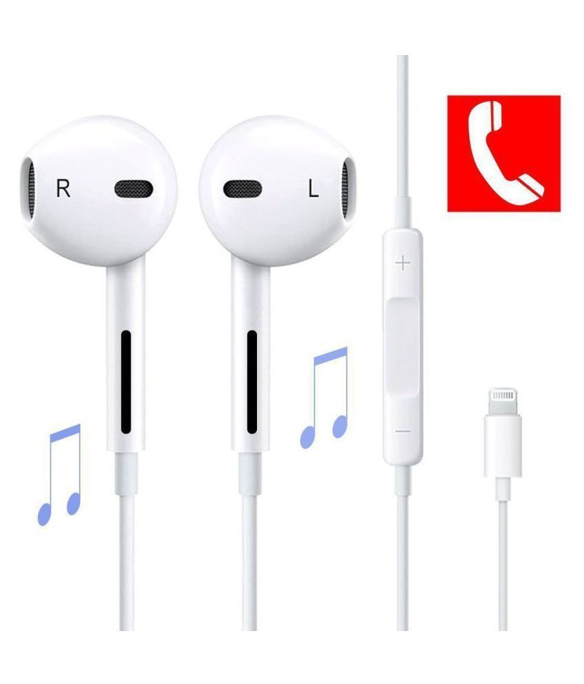 Kemipro Apple Iphone 7 Plus Earphone In Ear Wired Earphones With Mic Buy Kemipro Apple Iphone 7 Plus Earphone In Ear Wired Earphones With Mic Online At Best Prices In India On Snapdeal